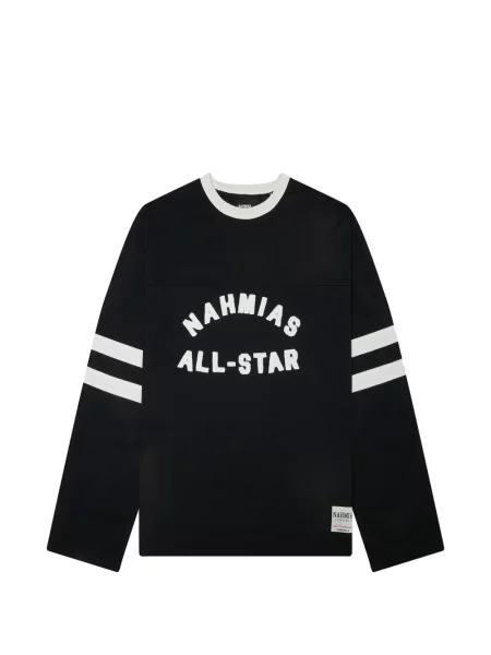 Lung tricou Nahmias negru