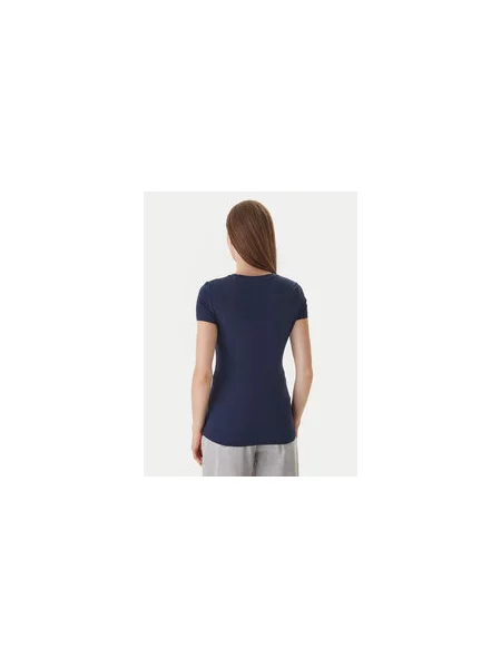 Guess T-shirt Slim Fit tamnoplava