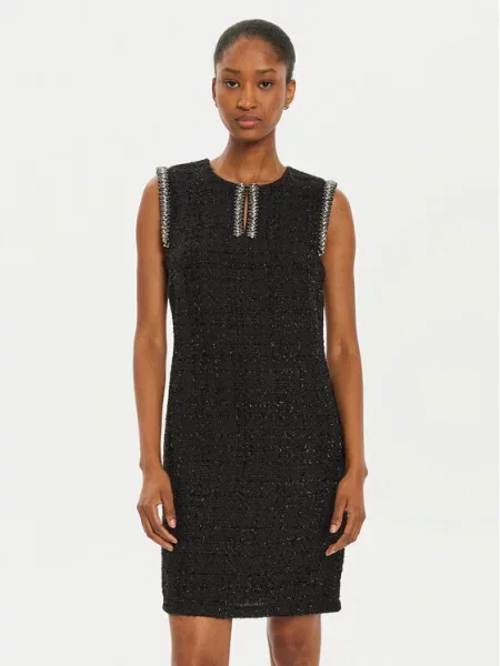 Rinascimento Džemper haljina crna