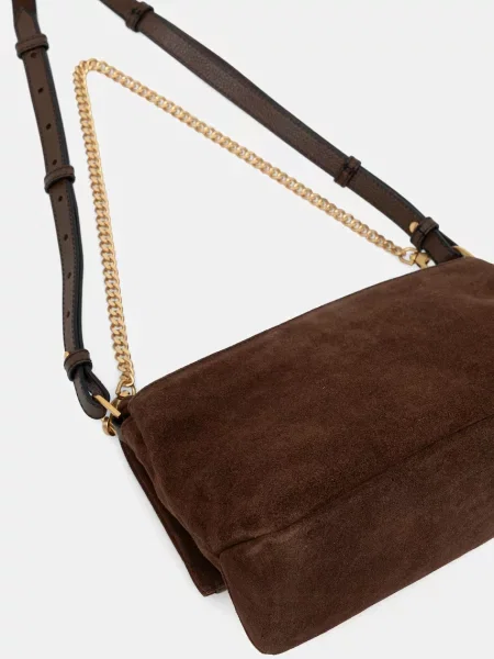 Zadig&Voltaire velúr táska barna