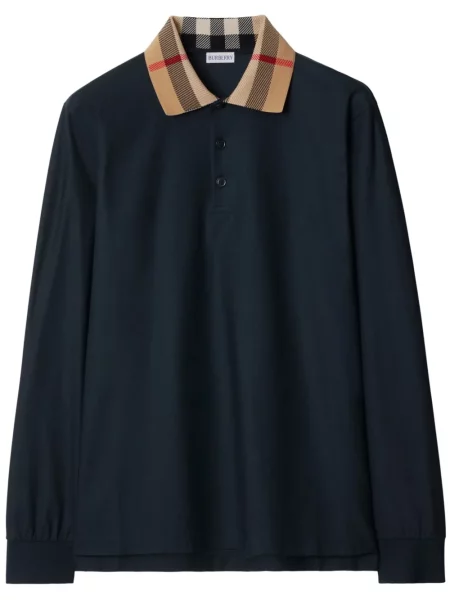 Polo Burberry μπλε