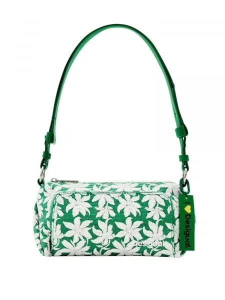 Geanta crossbody Desigual alb