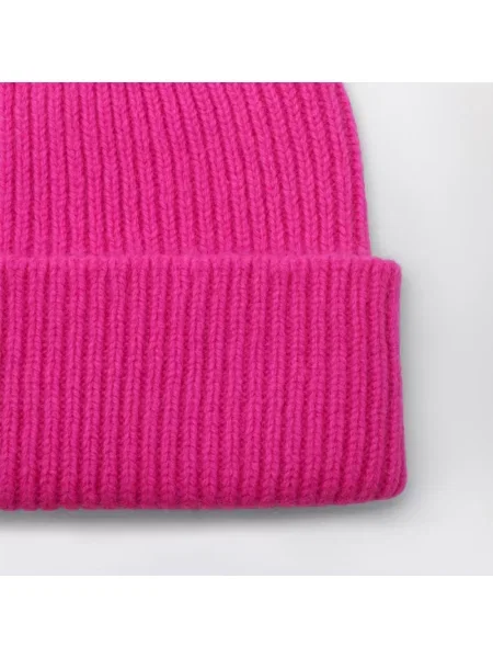 Czapka Le Bonnet wełniana różowa