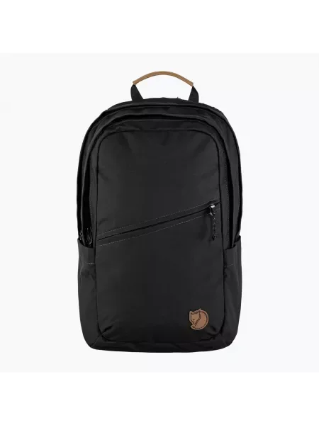 Fjällräven Räven 20 l városi hátizsák fekete. Méret: 20 l fekete