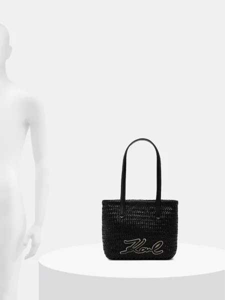 Кожаная сумка Karl Lagerfeld K/Signature
