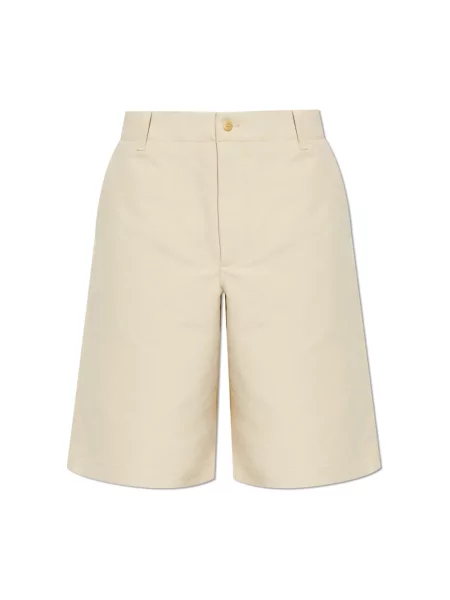 Szorty Jacquemus beżowe