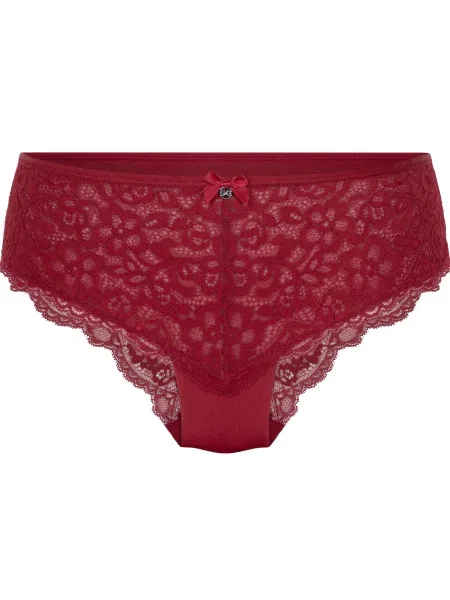 Hunkemöller Chiloți Marine carmin roșu