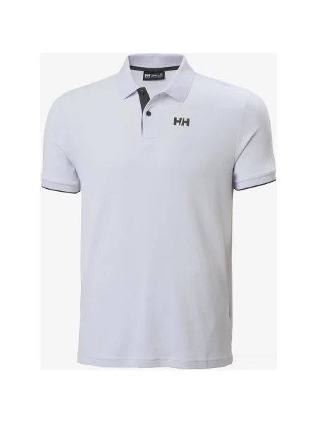 Koszulka polo Helly Hansen Ocean z krótkim rękawem w kolorze jasnofioletowym S biała