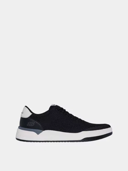 Кеди низькі Skechers Relaxed Fit: Corliss Dorset текстиль/штучна шкіра чорний