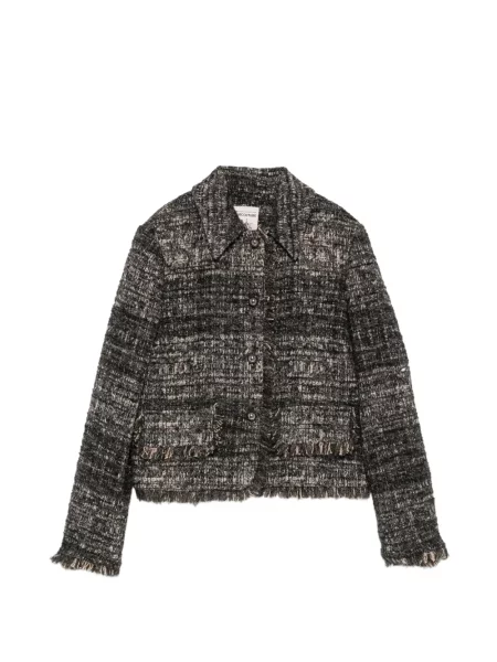 Bouclé geacă Semicouture negru
