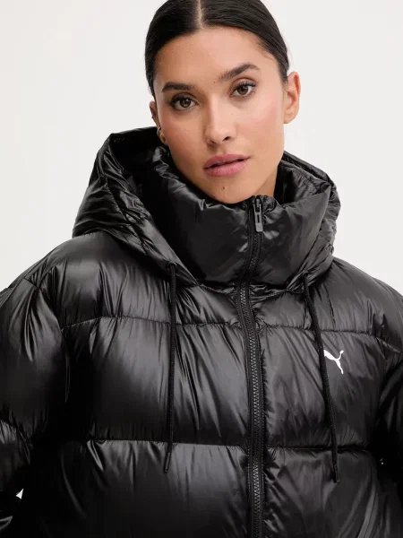 Пухова куртка Puma зимова чорний