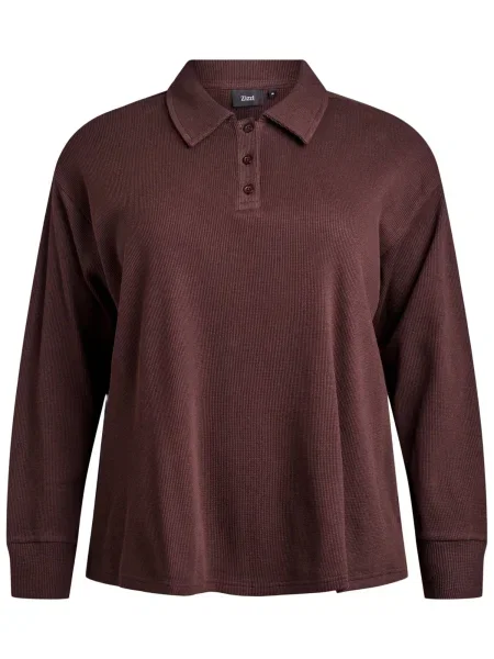 Zizzi Tričko Mronja' hnědá