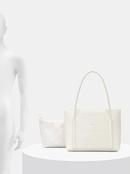 Calvin Klein kézitáska bézs