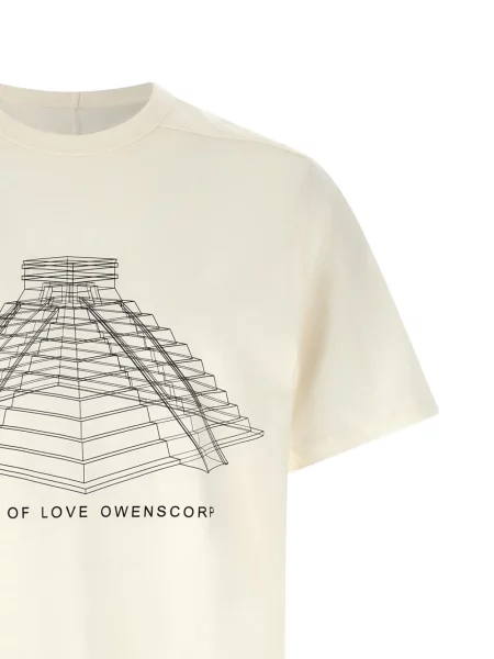 Tricou Rick Owens cu decolteu rotund