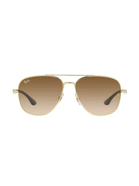 Ray-Ban okulary przeciwsłoneczne złoty brązowe