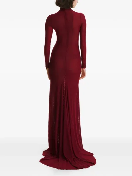 Rochie maxi 2310 Studio lungă de costum roșu
