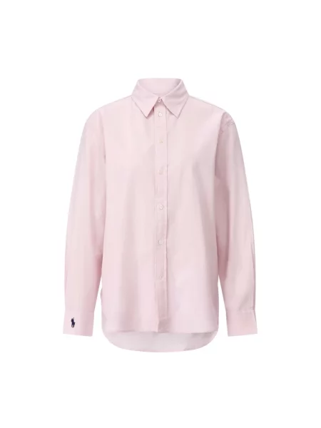 Polo Ralph Lauren Bluzki Kobieta XS Koszula Luźny Fason Elegancki Wygląd różowy