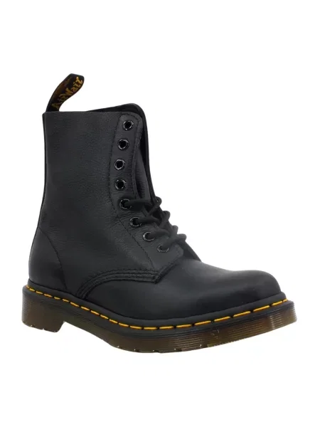 Botki Dr. Martens sznurowane skórzane czarne
