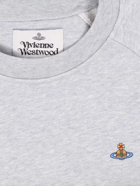 Hanorac crewneck Vivienne Westwood gri