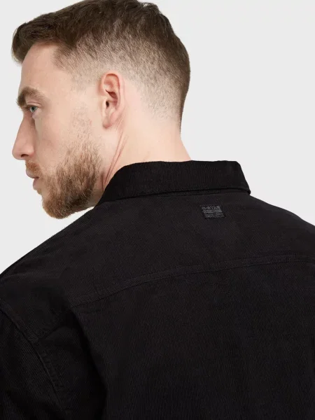 Вельветовая рубашка G-star Raw черная