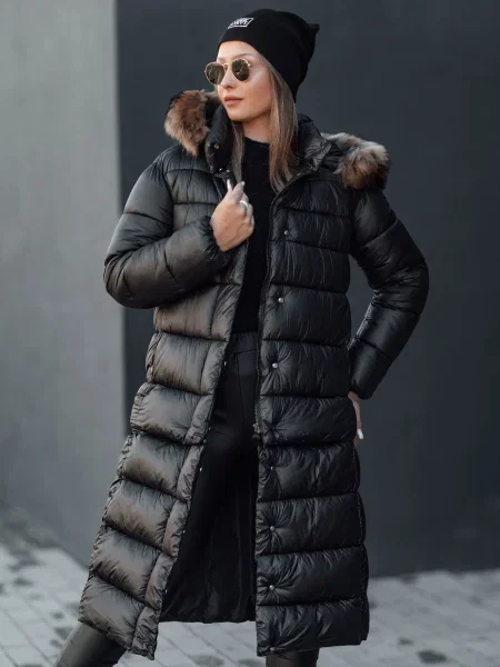 Bunda Dstreet s kapucňou čierna
