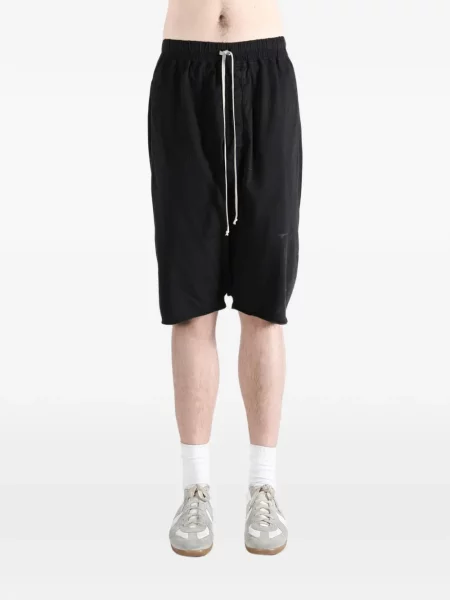 Raišteliu šortai Rick Owens Drkshdw juoda
