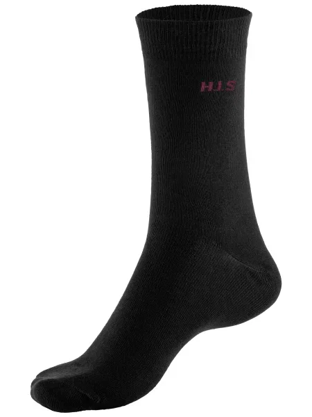 H.I.S Nogavice črna