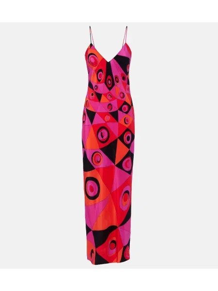 Rochie Pucci de mătase violet