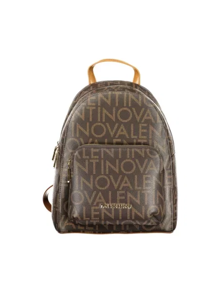Valentino Bags plecak REGINA RE mały wzorzysty brązowy