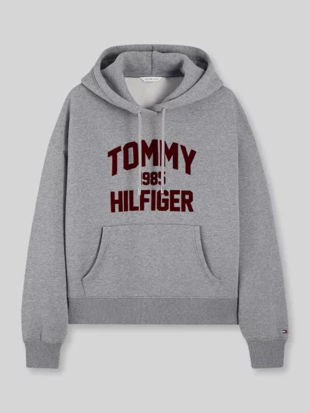Bluza z kapturem o kroju relaxed fit z mieszanki bawełny Tommy Hilfiger