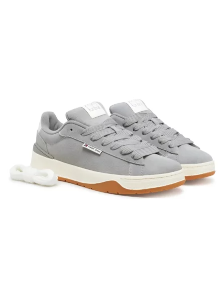 Sneakersy Tommy Hilfiger zamszowe szare