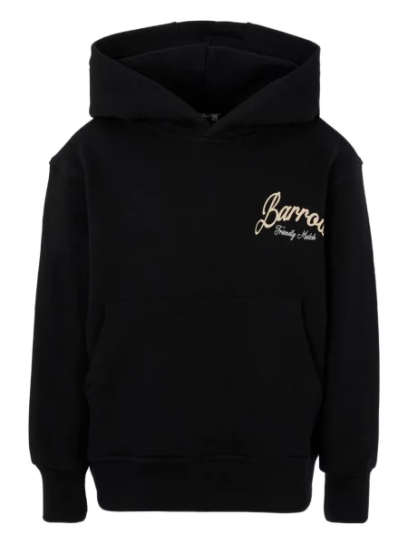 Bluza z kapturem dziecięca Barrow czarna