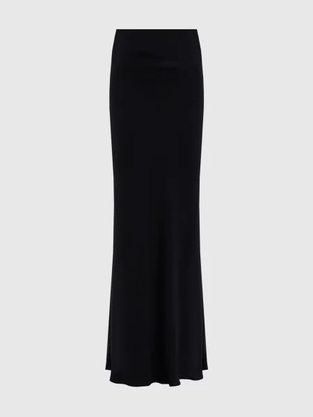 Спідниця максі з логотипом Twinset чорна