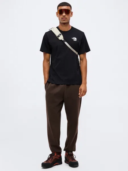 THE NORTH FACE Nohavice EVOLUTION SIMPLE DOME gaštanová biela