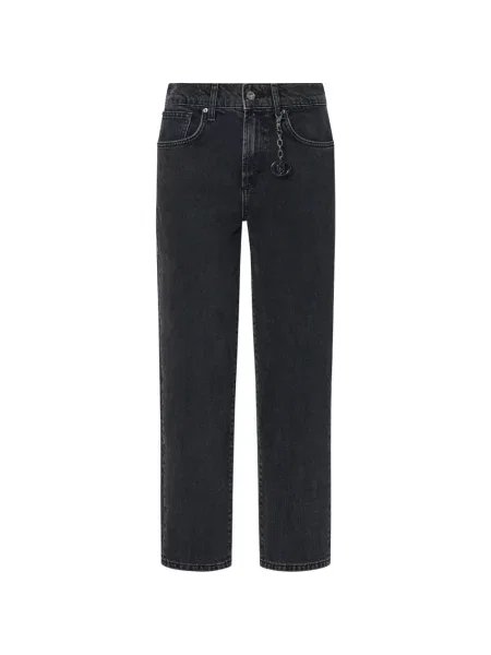 Blugi boyfriend Liu Jo negru