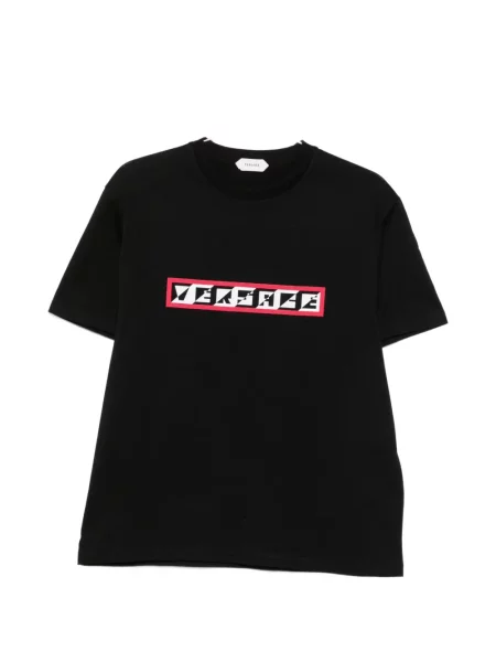 Tricou Versace cu imagine negru