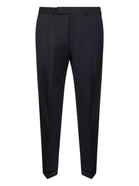 Pantaloni Pt Torino de lână albastru