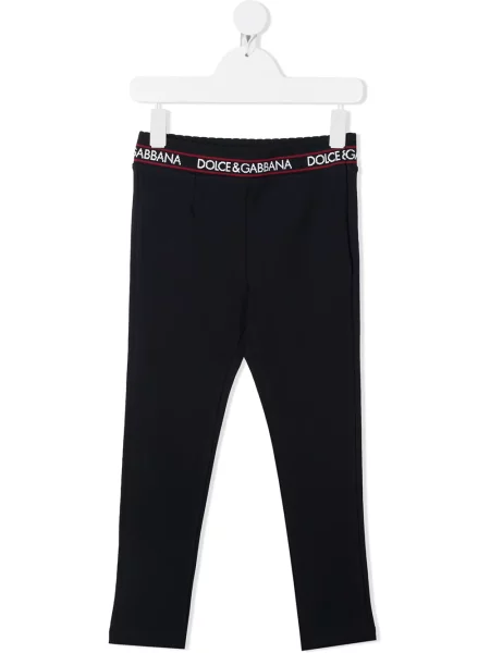 Legginsy dziecięce Dolce And Gabbana czarne