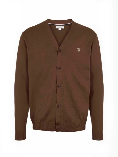 U.S. POLO ASSN. Hanorac UMDolovan castaniu