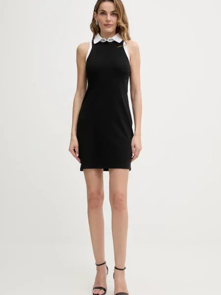 Сукня Karl Lagerfeld IKON mini пряма чорний