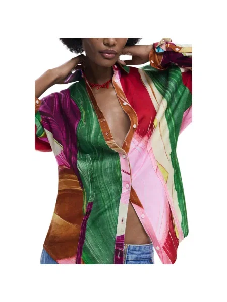 Bluză Desigual maro