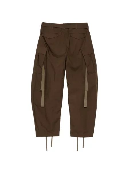 Pantaloni cargo Sacai maro