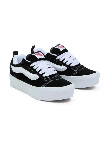 Sneakersy Vans zamszowe białe