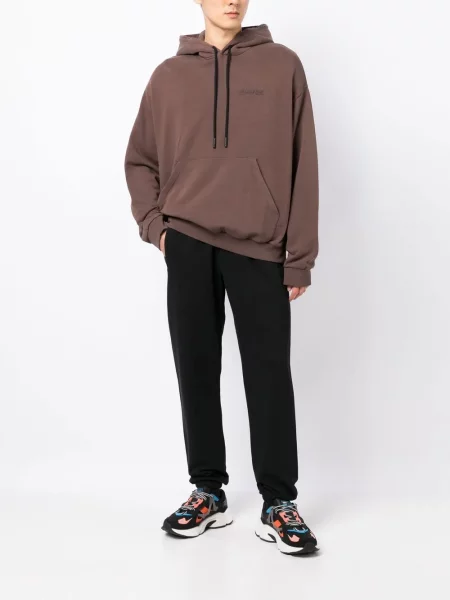 Суичър с качулка Marcelo Burlon County Of Milan кафяво