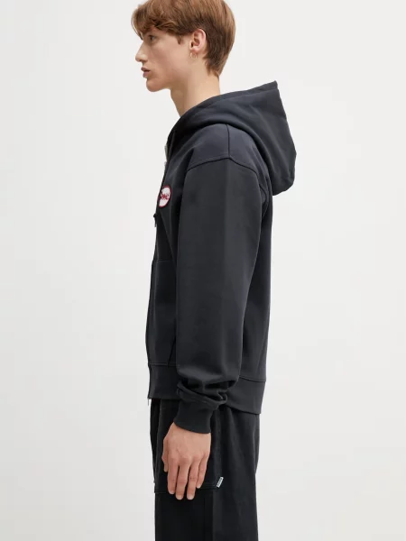 Gramicci OVAL PATCH ZIP HOODED SWEATSHIRT hanorac de pentru bărbați