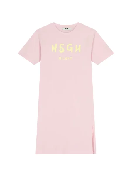 Sukienka dziecięca Msgm różowa