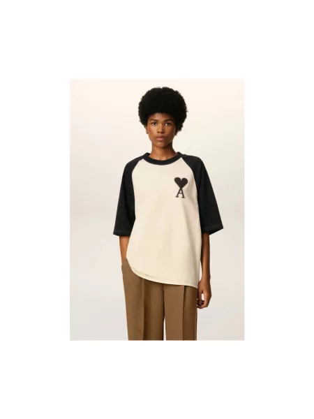 Tricou Ami Paris bej