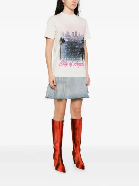 Rochie mini Balenciaga cu imagine de costum