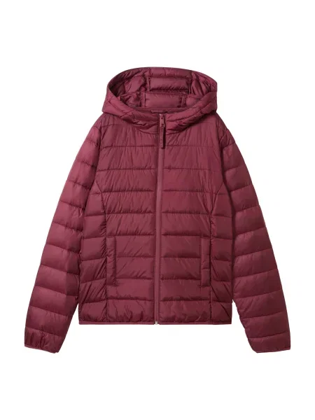 TOM TAILOR DENIM Geacă de primăvară-toamnă vin roșu