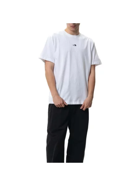 The North Face Sport Mężczyzna S Essential Center Logo Relaxed T-Shirt biały
